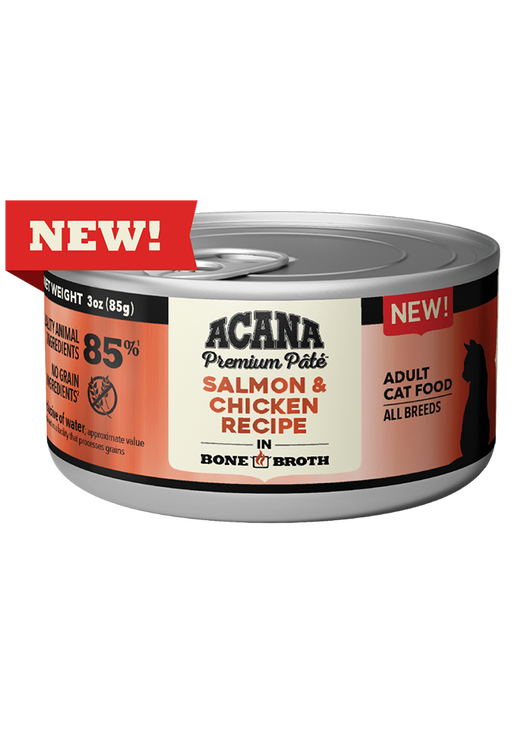 ACANA Premium Pâté, Salmon & Chicken Recipe